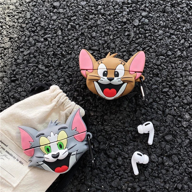 Capinha para Fone de Ouvido Tom e Jerry - AirTec Pro