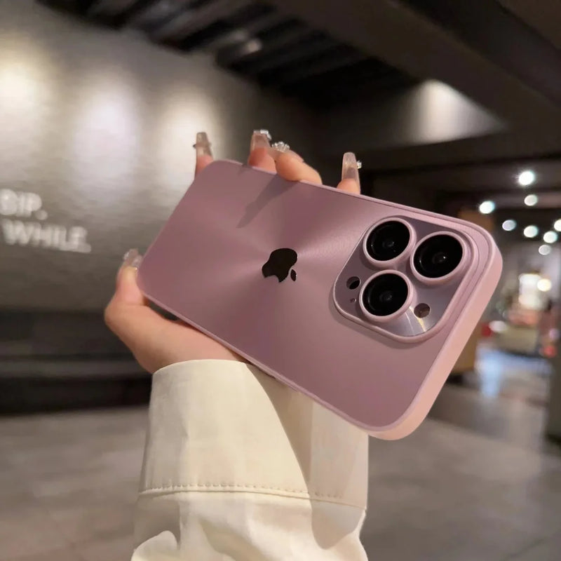 Case Platinum com Proteção nas Câmeras - Rosa / iPhone 15