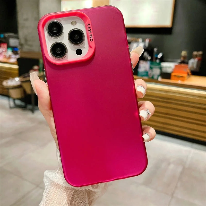 Case Skin Matte - Rosa Pink / iPhone 14