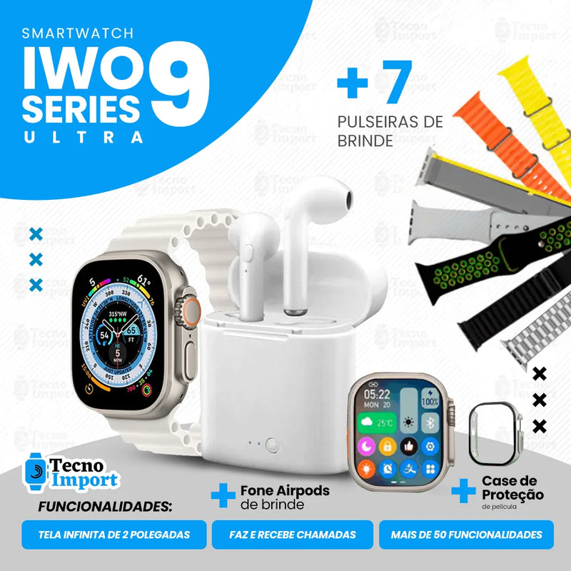 Lançamento Kit Smartwatch Serie 9 Ultra® + Airtec 2 [7