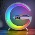Luminária G - Speaker Smart - Multifuncional 5 em 1 Branco