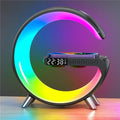 Luminária G - Speaker Smart - Multifuncional 5 em 1 Preto