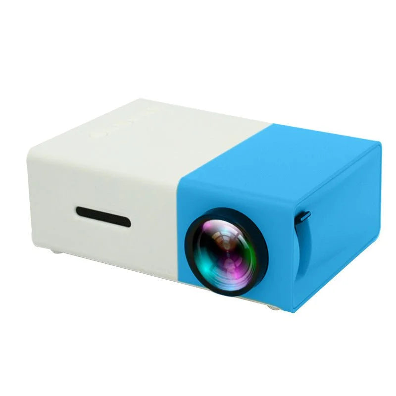 Mini Projetor Led Portátil YG300 HD 1080P - Azul 7